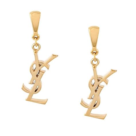 ysl stud earrings|yves saint laurent earrings.